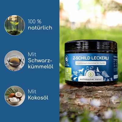 Wolfsbacher Nature Z-Schild Leckerli