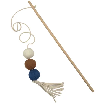 Aumüller Canne à pêche pour chat Filoa Macramee - 1 jouet