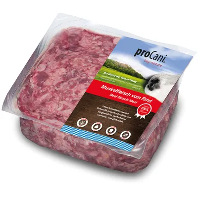proCani Rindmuskelfleisch - 22 x 500 g proCani Rindmuskelfleisch - 22 x 500 g
