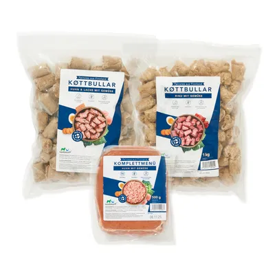 Haustierkost Probierpaket Finnland Menü - 5 kg Haustierkost Probierpaket Finnland Menü - 5 kg