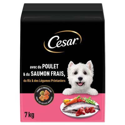 Cesar Adult med kylling, laks og grønnsaker