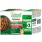 Natural Trainer Adult Sterilised Straccetti in salsa 12 x 85 g Pacco misto Mix (Pollo, Salmone, Tonno, Manzo)