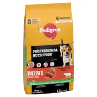 Pedigree Professional Nutrition Mini Adult cu vită și legume - 12 kg