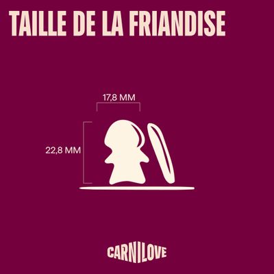 Carnilove Cat Crunchy Snack - lot économique : saumon avec herbe aux chats (4 x 50 g)