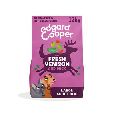 Edgard & Cooper Large Adult Hond Wild & Eend graanvrij 12 kg