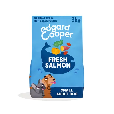 Edgard & Cooper Small Adult Hond Zalm graanvrij - 3 kg