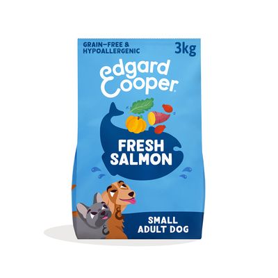 Edgard & Cooper Small Adult Hond Zalm graanvrij 3 kg