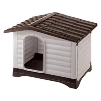 Caseta de plástico Ferplast Dogvilla para perros - L: 111 x 84 x 79 cm (L x An x Al)