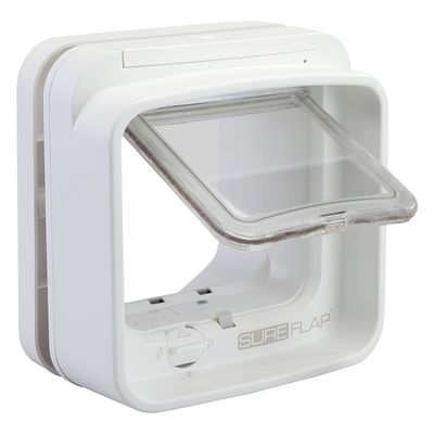 Chatière à puce électronique SureFlap DualScan extension pour tunnel (blanc)
