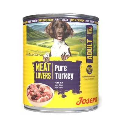 Sparpaket Josera Meatlovers Pure 24 x 800 g - Truthahn
