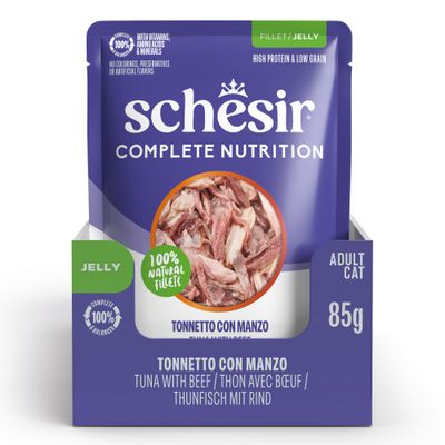 Schesir Complete Nutrition Filetti in Gelatina 12 x 85 g in buste