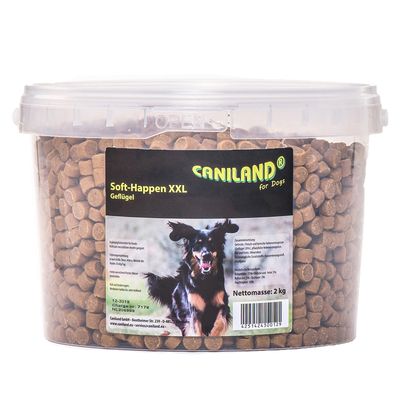 Caniland Soft Gevogelte-Trainees XXL-Emmer 2 kg