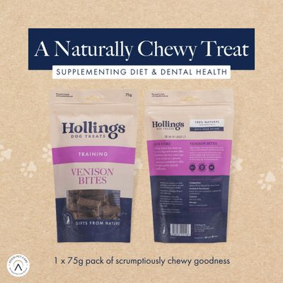 Hollings Venison Bites - 75g