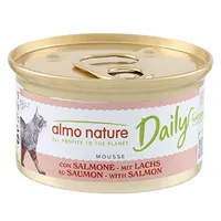 Ekonomično pakiranje Almo Nature Daily Menu 24 x 85 g - Mousse s lososom