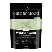 catz finefood Purrrr Pouch 8 x 85 g - Wildschwein