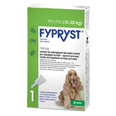 Fypryst Spot-On dla psów - 134 mg Fypryst Spot-On dla psów - 134 mg