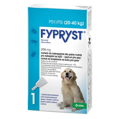Fypryst Spot-On dla psów - 268 mg Fypryst Spot-On dla psów - 268 mg