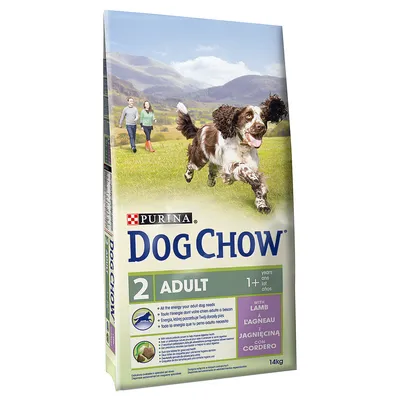 Purina Dog Chow Adult с ягнятиной - 14 кг