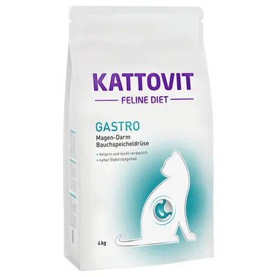 Dubbelpack: Kattovit Gastro - 2 x 4 kg