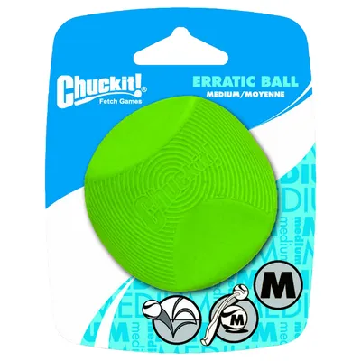 Chuckit! Erratic Ball Dog Toy - M - diameter 6.5cm
