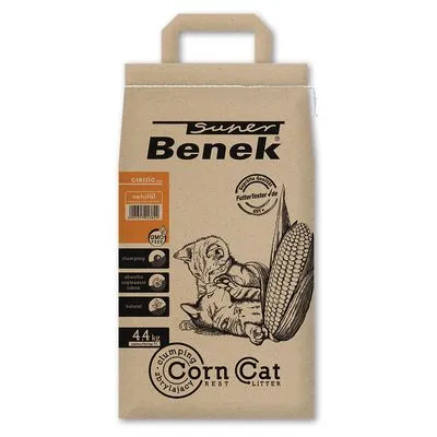 Пробная упаковка Benek Super CORNCat 3 x 7 л - 3 x 7 л (Натуральный, Морской Бриз и Свежескошенная Трава)