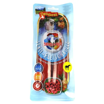 DeliBest Sensi koňská masová rolka - 2 x 400 g