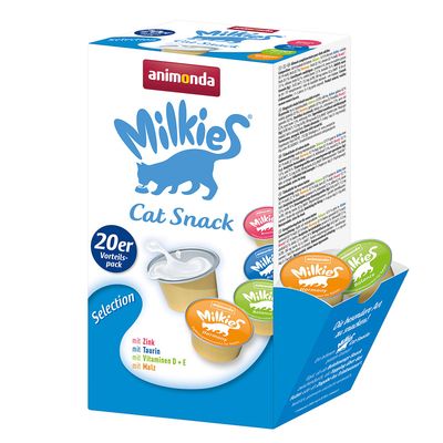 Multipak Animonda Milkies Selection Kattenvoer Mix 1 (20 x 15 g)