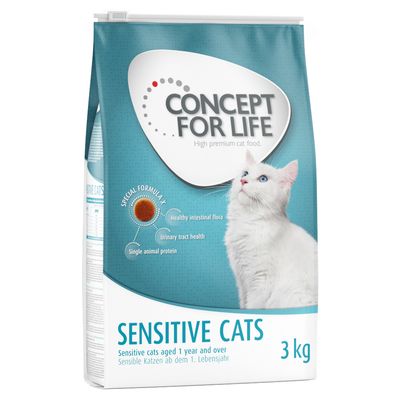 Concept for Life Sensitive Cats - Vylepšená receptúra! 3 kg