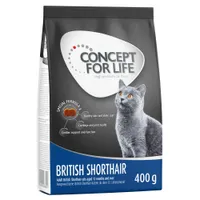 Concept for Life British Shorthair Adult  - с подобрена рецепта! - 400 г