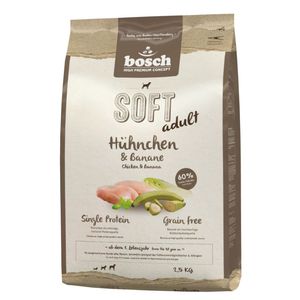 Croquettes Souples Pour Chien Adulte HPC – Poulet & Banane, Sans Céréales, Pour Estomps Sensibles
