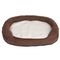 Hundebett Memory oval, braun L 117 x B 72 x H 24 cm