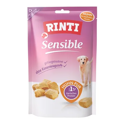 RINTI Sensible Snacks, kylmäkuivattu - kana (2 x 120 g)