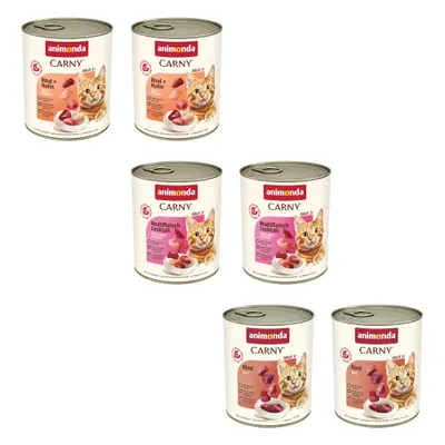 animonda Carny Adult Saver Pack 12 x 800g - Mixed Pack I: 3 Varieties