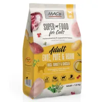 Pachet de testare MAC's Superfood for Cats Adult - 3 x 1,5 kg