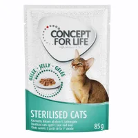 Concept for Life Sterilised Cats - v želé - 12 x 85 g