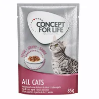 Concept for Life All Cats - in Gravy - 12 x 85 g