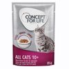 Concept for Life 48 x 85 g - Pack Ahorro All Cats 10+ en salsa
