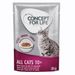 Concept for Life 48 x 85 g - Pack Ahorro All Cats 10+ en salsa