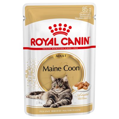 Royal Canin 12 x 85 g Breed Maine Coon Adult en sauce