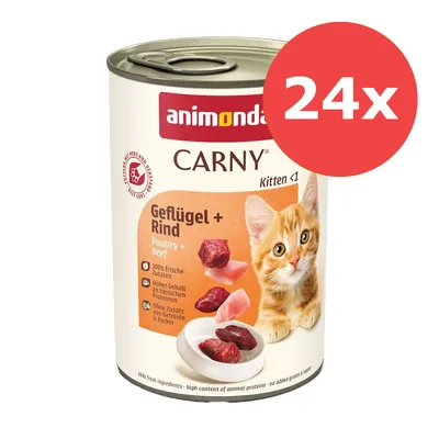 Sparpaket animonda Carny Kitten 24 x 400 g Sparpaket animonda Carny Kitten 24 x 400 g