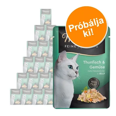Miamor Feine Filets tasakban próbacsomag 24 x 100 g - Mix (4 fajtával)