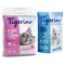 Tigerino Katzenstreu Kombi-Paket: Crystals bunt parfümfrei + Premium Babypuderduft blau (3 x 5 l) + Babypuderduft (12 kg)
