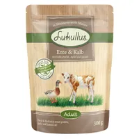  Lukullus Naturkost gabonamentes tasakos 6 x 300 g - Kacsa & borjú 