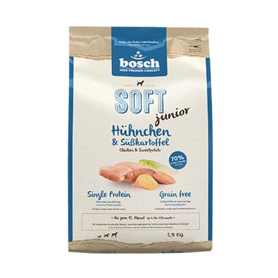 bosch Soft Junior Hühnchen & Süßkartoffel 2,5 kg