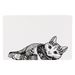 Trixie Napfunterlage Katze L 44 × B 28 cm