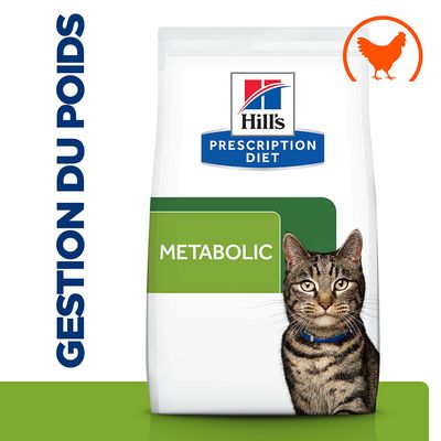 Hill's Prescription Diet Metabolic Weight Management poulet pour chat 1,5 kg