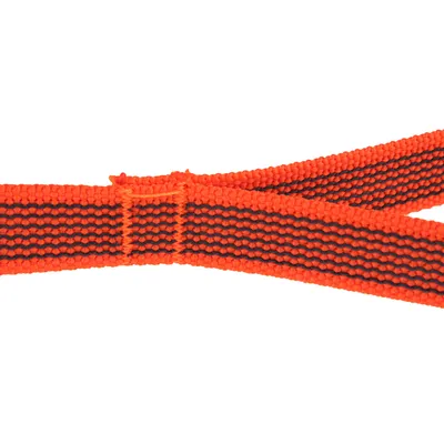 Heim sledni povodec Super-Grip, oranžen - D 5 m x Š 20 mm