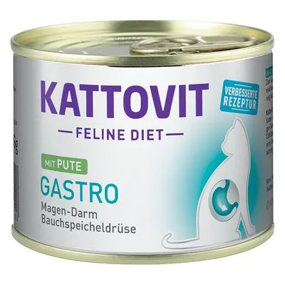 Kattovit Gastro Kattenvoer - 12 x 185 g Eend