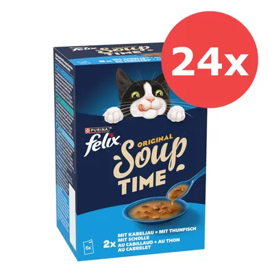 Felix Soup Time Original 6 x 48 g Felix Soup Time Original 6 x 48 g