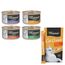 Miamor Kombi-Paket: 12 x 85 g Pastete + 12 x 15 g Multi-Vitamin Cream Snacks Pastete mit Geflügel (4 Sorten) + Snack Multi-Vitamin Cream